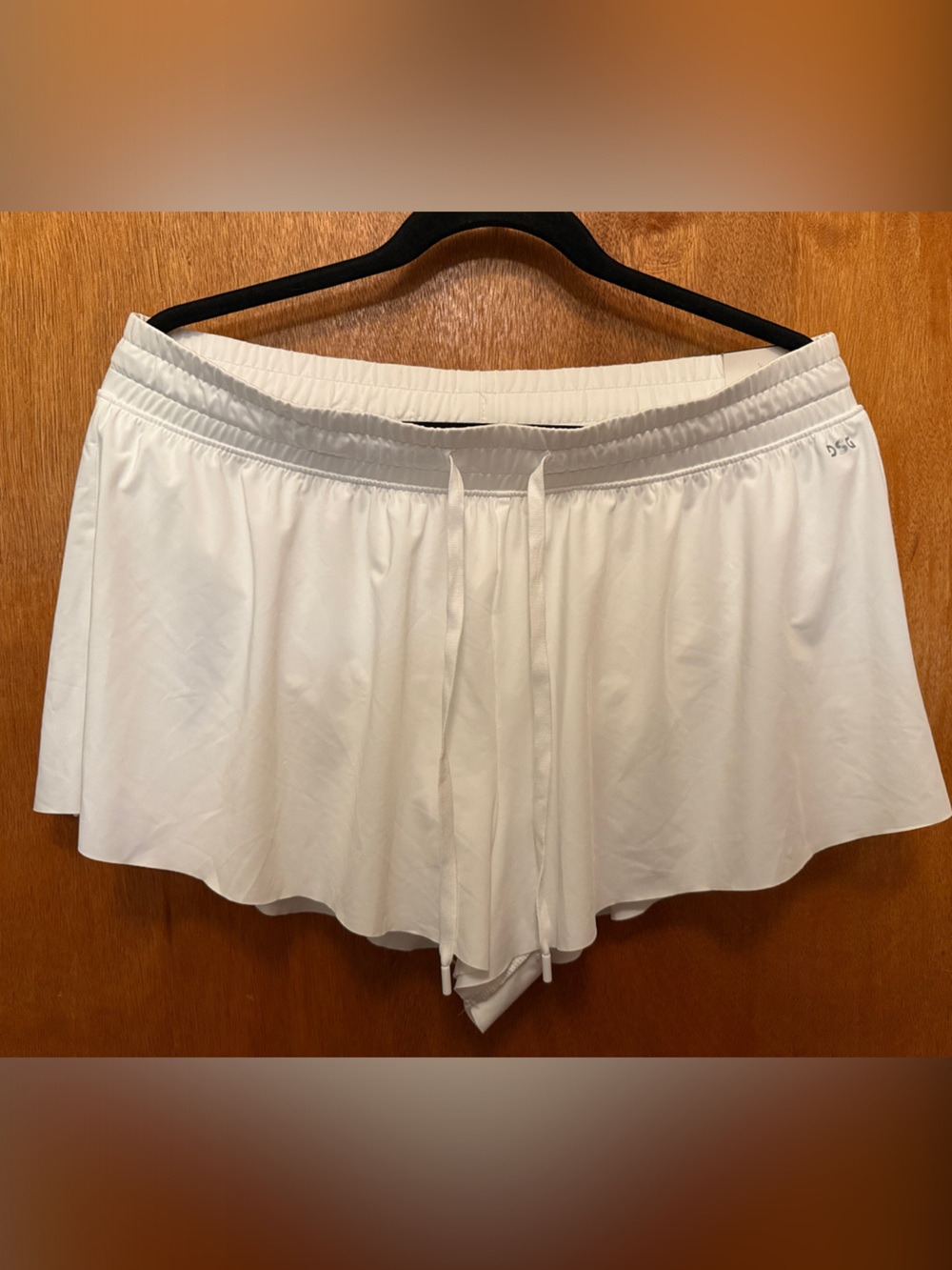 DSG - White Athletic Running Shorts NWT
